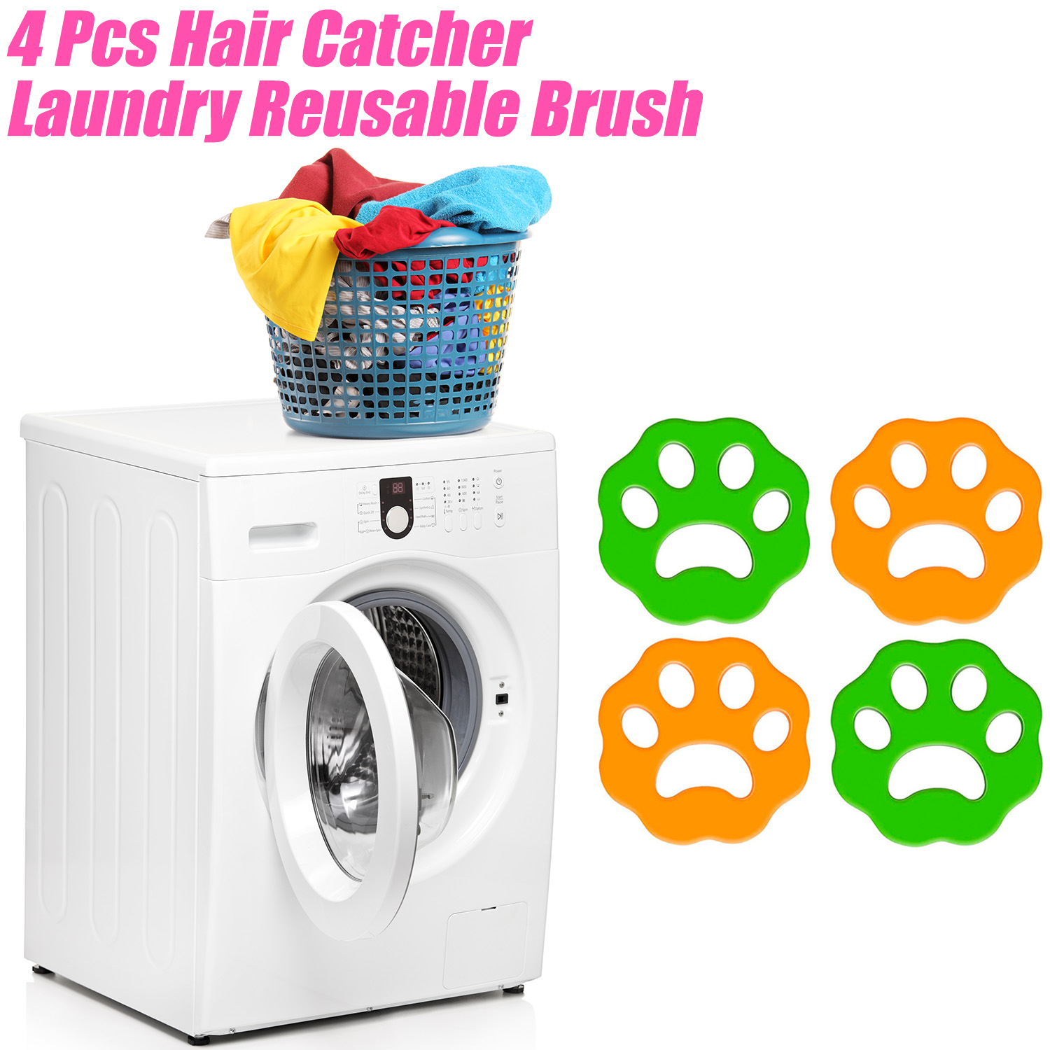 Pet Hair Remover Washing Machine Reusable Fur Lint Catcher Buy